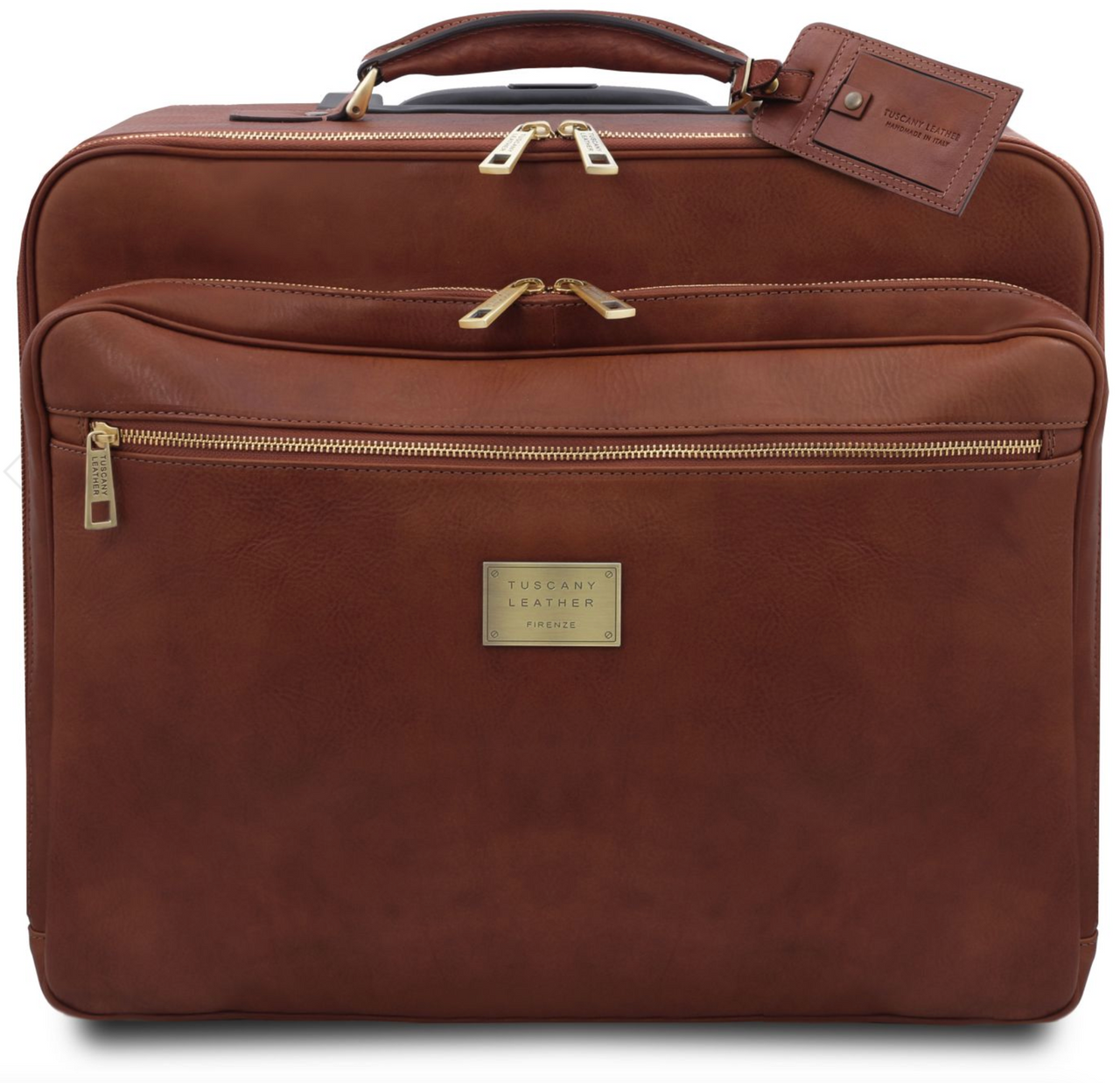 Tuscany Leather Varsavia Wheeled Pilot Case