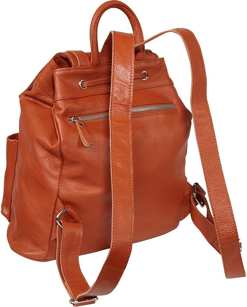 Amerileather Urban Buckle-Flap Backpack