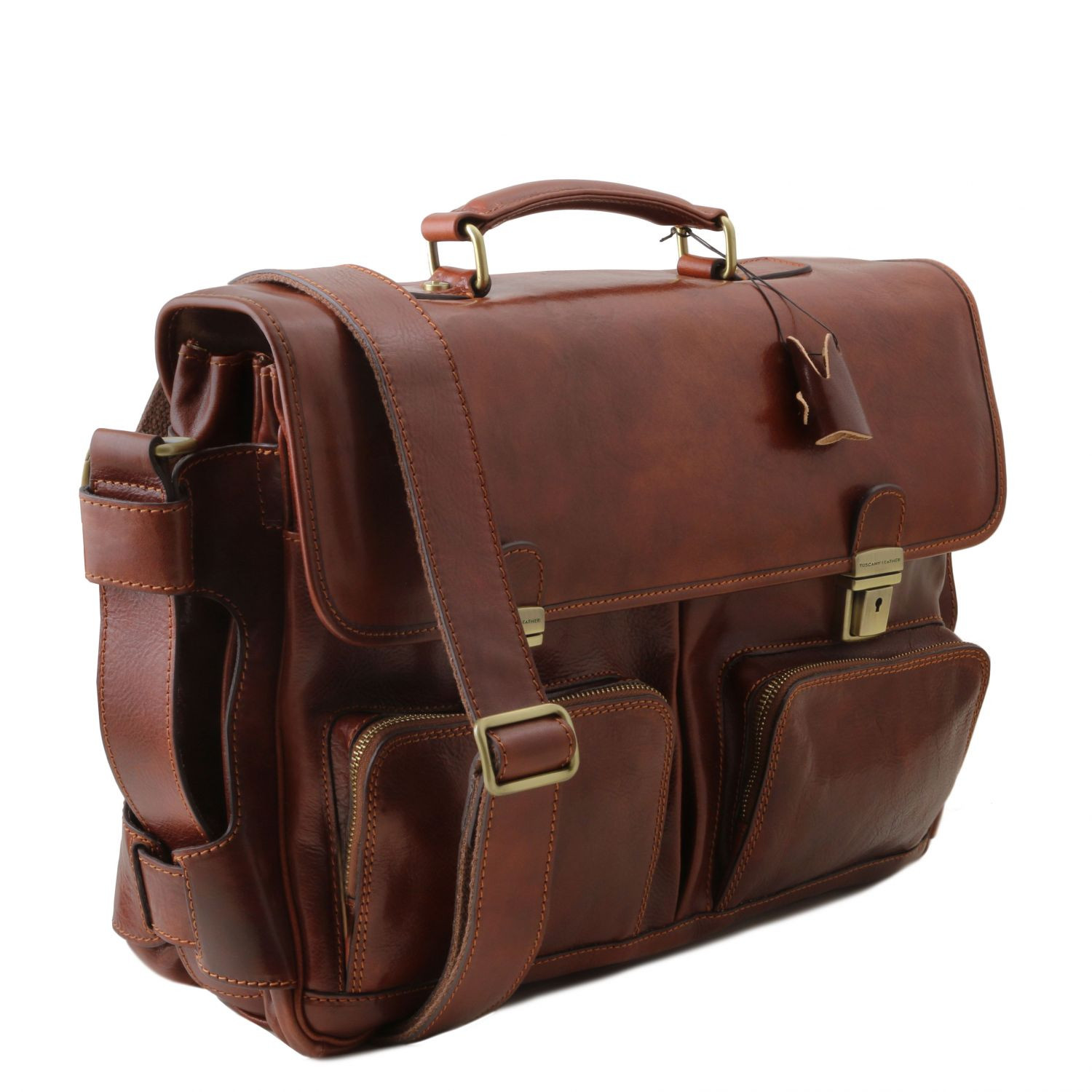 Tuscany Leather Ventimiglia Leather Briefcase