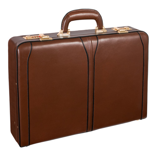 McKlein USA Lawson Attache Case (Brown)