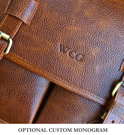 Amerileather Leather Executive Briefcase 251002