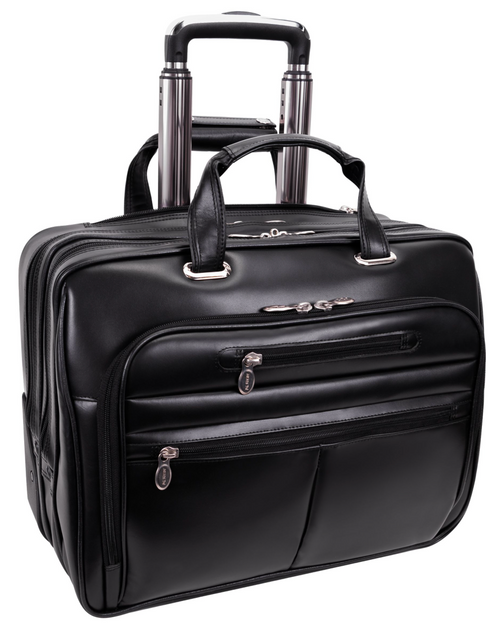 McKlein USA Wrightwood Wheeled Briefcase