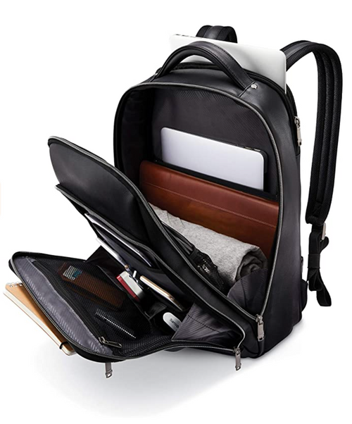 Samsonite Classic Leather Backpack