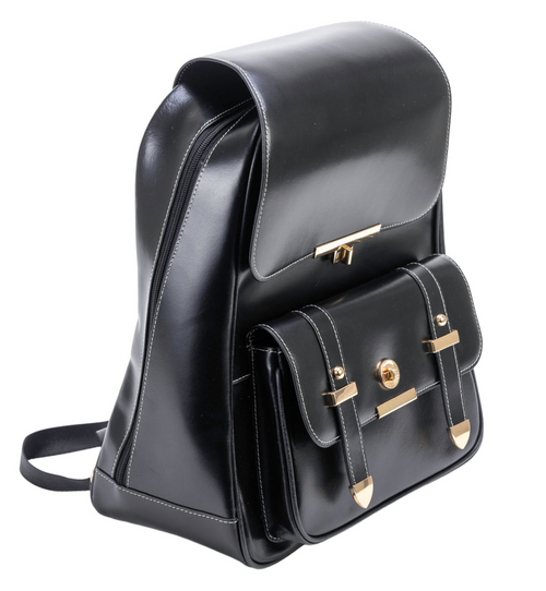 McKlein Maryville 11" Leather Laptop Tablet Business Backpack