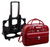 McKlein USA Roseville Wheeled Tote (Red)