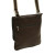 Piel Leather Small Vertical Leather Messenger Bag 2817