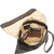 Piel Leather Small Vertical Leather Messenger Bag 2817