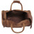 Amerileather Leather 20" Dual Zip Duffel