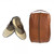 Piel Leather Deluxe Shoe Bag 2041 - Saddle2