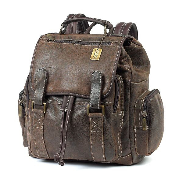 Claire Chase Sierra Leather Backpack 327 Laptop Backpack