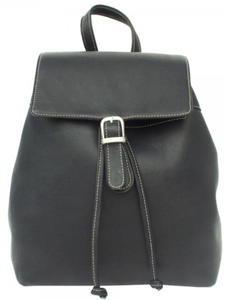 Genuine Leather Drawstring Backpack Fashion Women's Flap - Temu