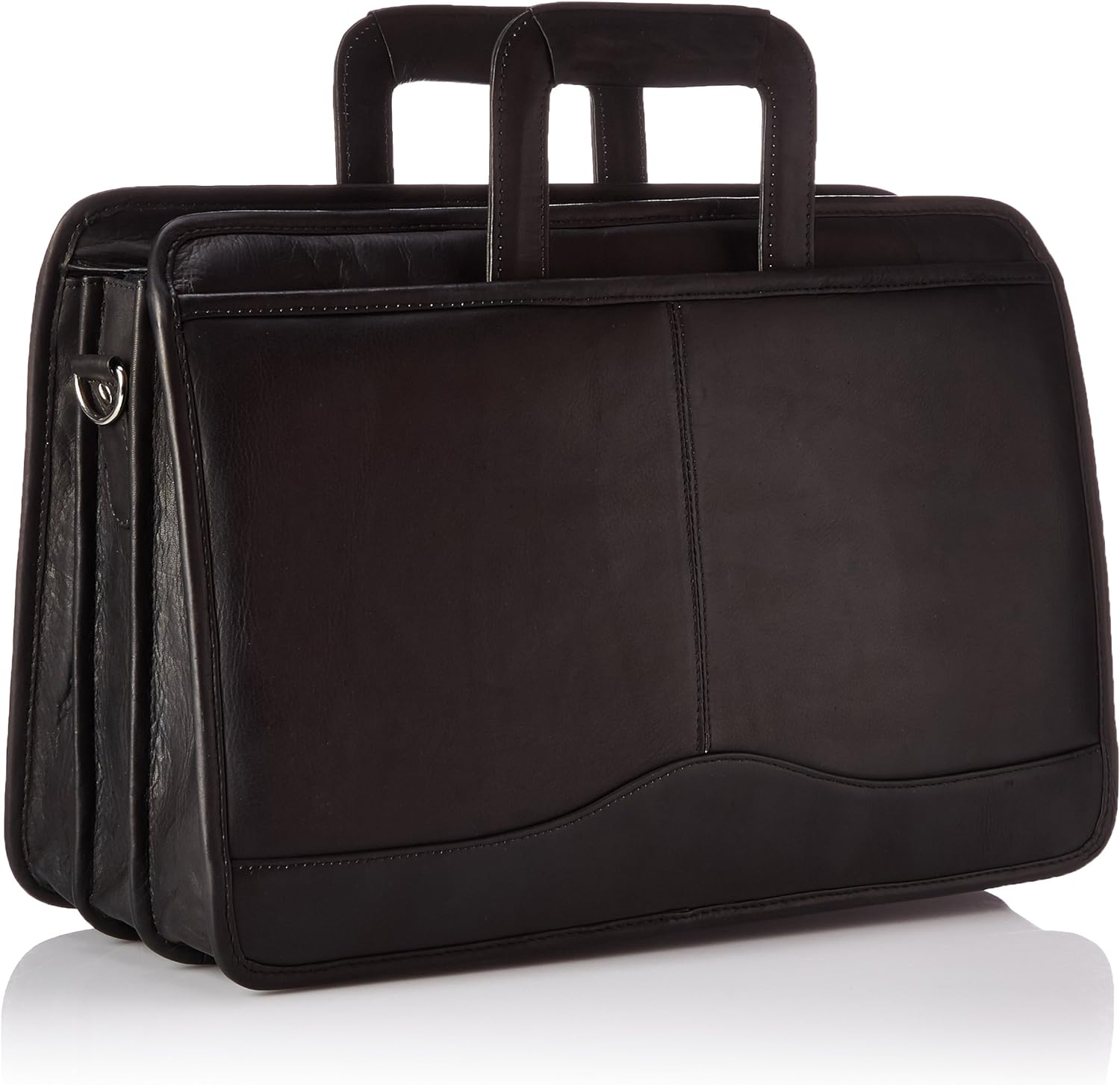 David King Triple Gusset Drop Handle Briefcase 134