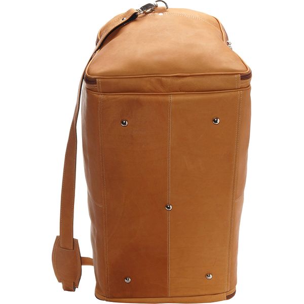 David King Premier Extra Large Multi Pocket Duffel Leather Duffle Bag