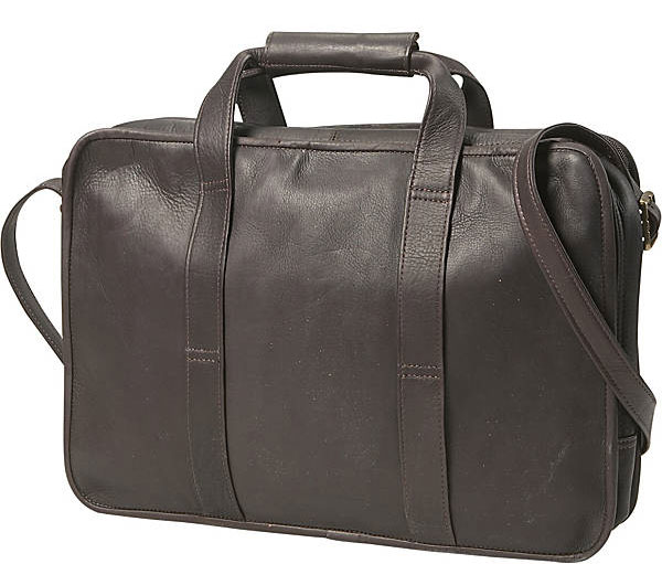 Edmond Leather Expandable Attache Case