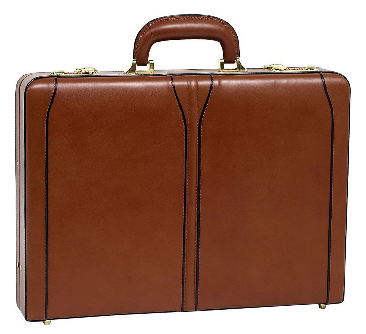 Edmond Leather Delegate Laptop Briefcase