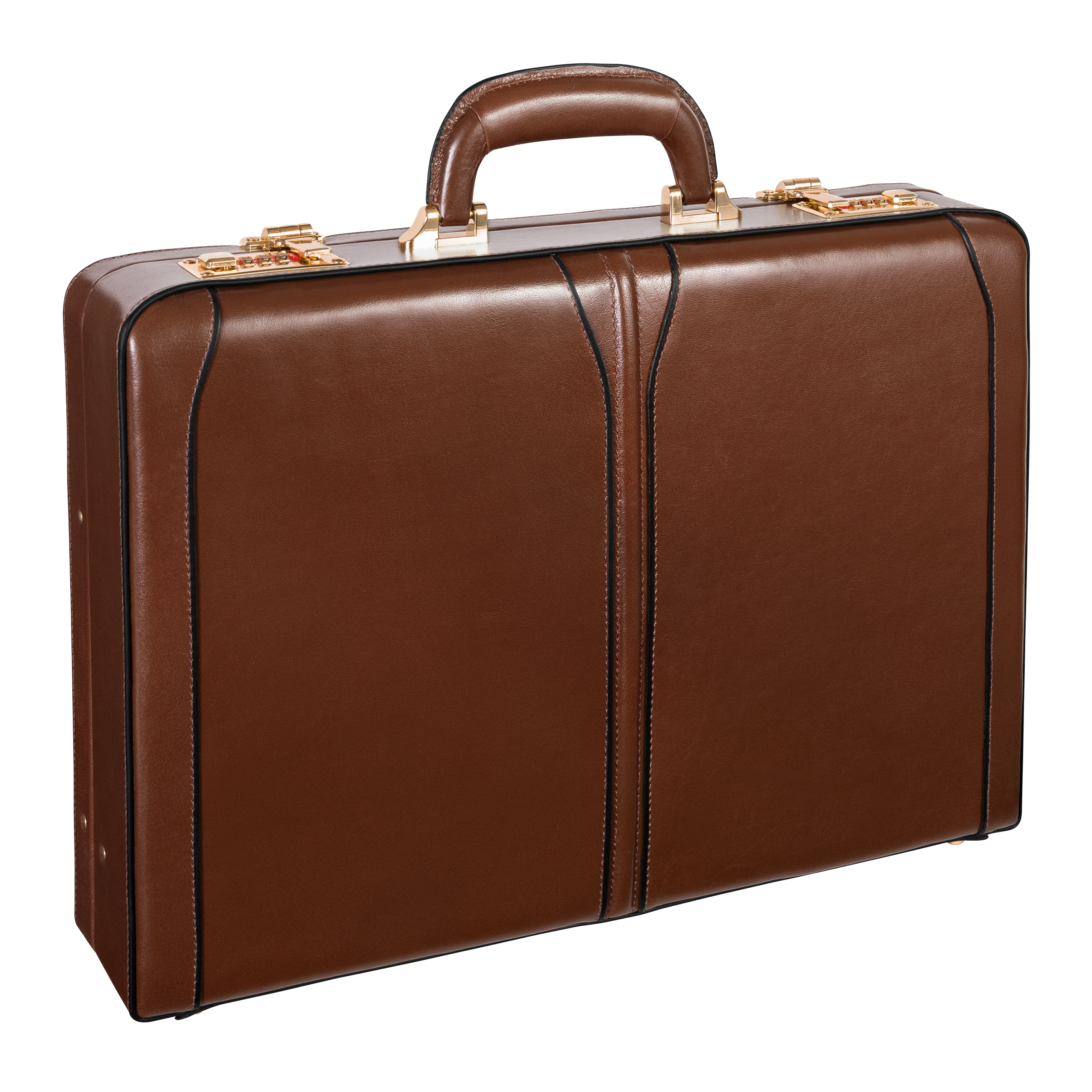 McKlein USA Lawson Long Beach Attache Case (Brown)
