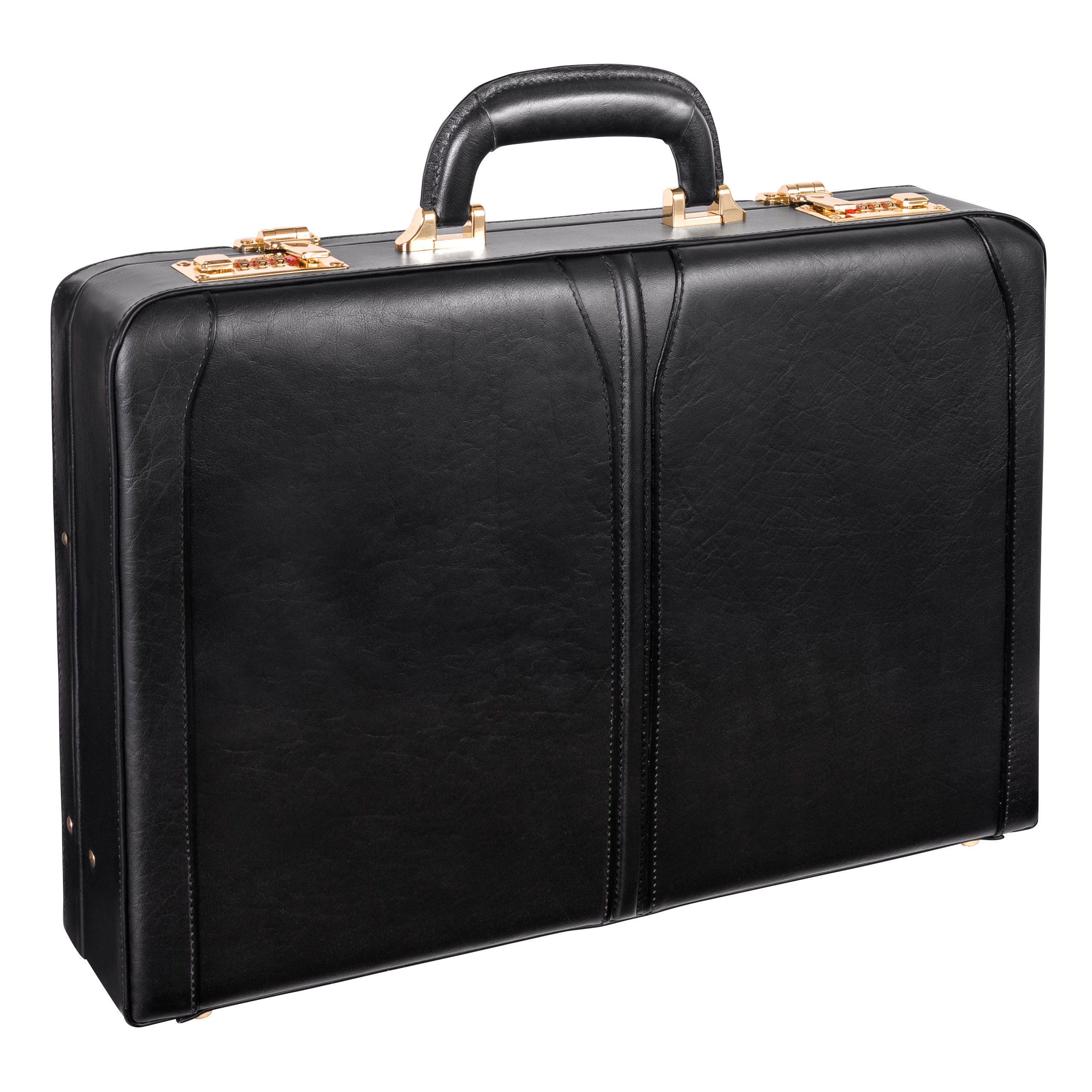 McKlein USA Long Beach Attache Case (Black)