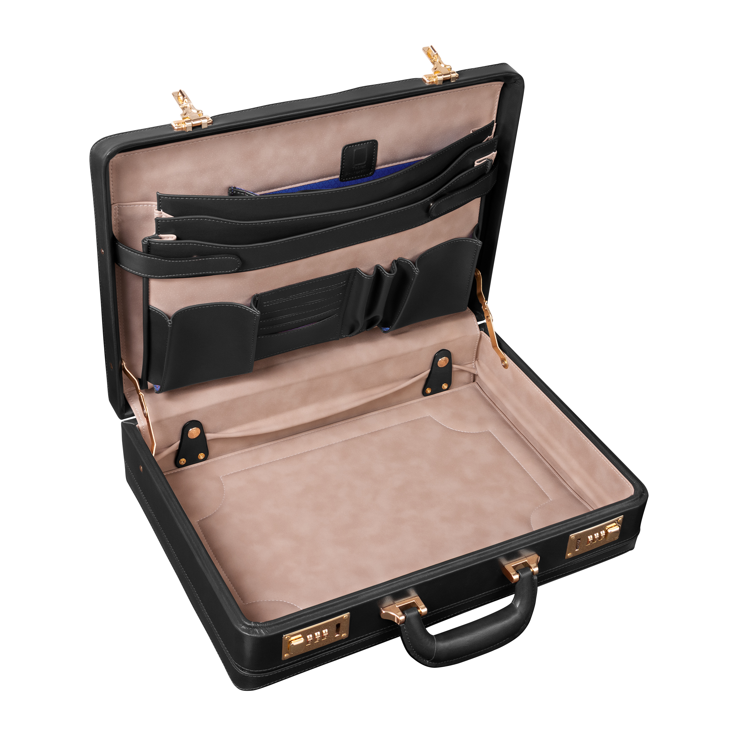 McKlein USA Washington Attache Case (Black)