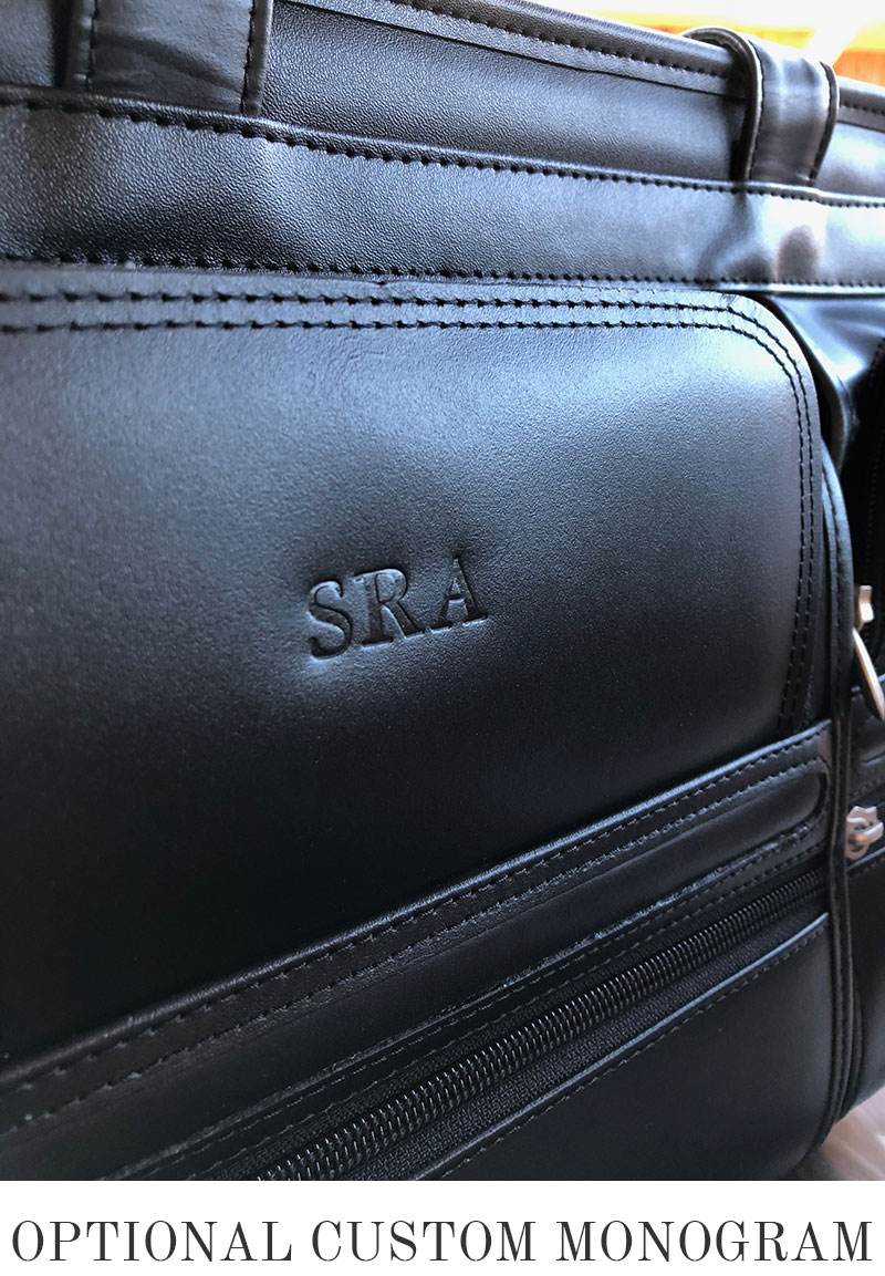 monogram briefcase bag