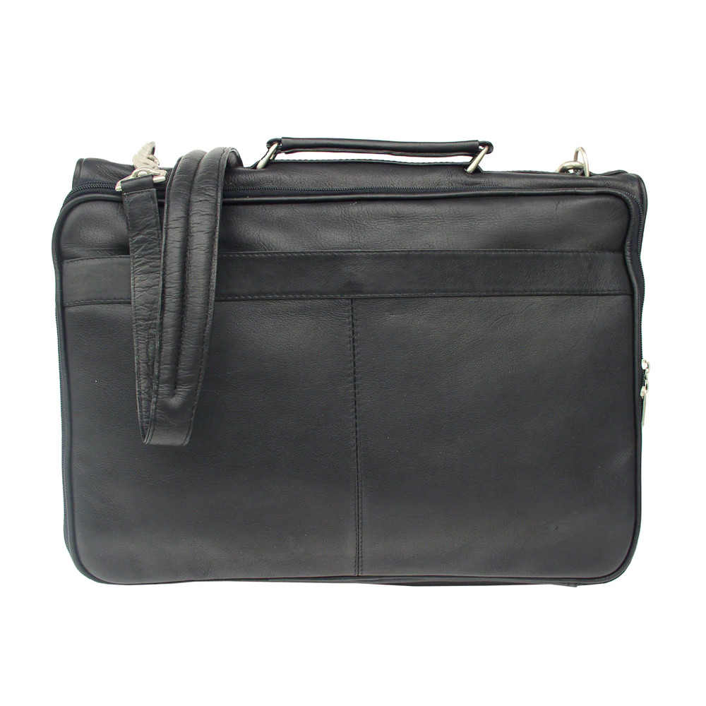 Piel Leather 2361 Double Executive Computer Bag