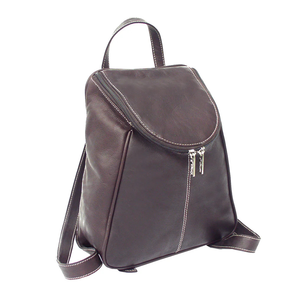 Piel Leather U-Zip Backpack 2466 Leather Backpack Purse Handbag Piel Leather U-Zip Backpack 2466 Leather Backpack Purse Handbag