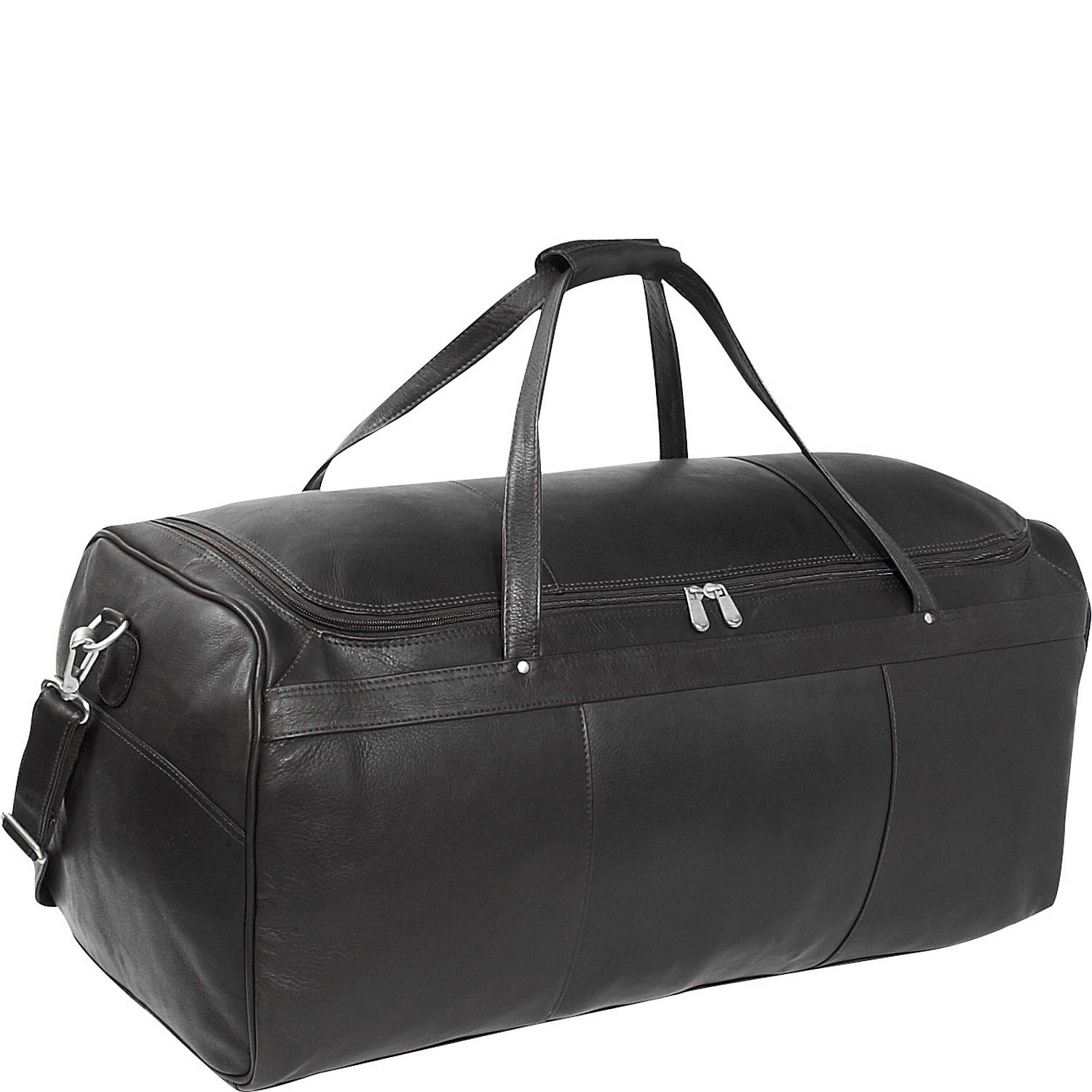 Piel Leather 9712 Travelers Select Large Duffel Bag