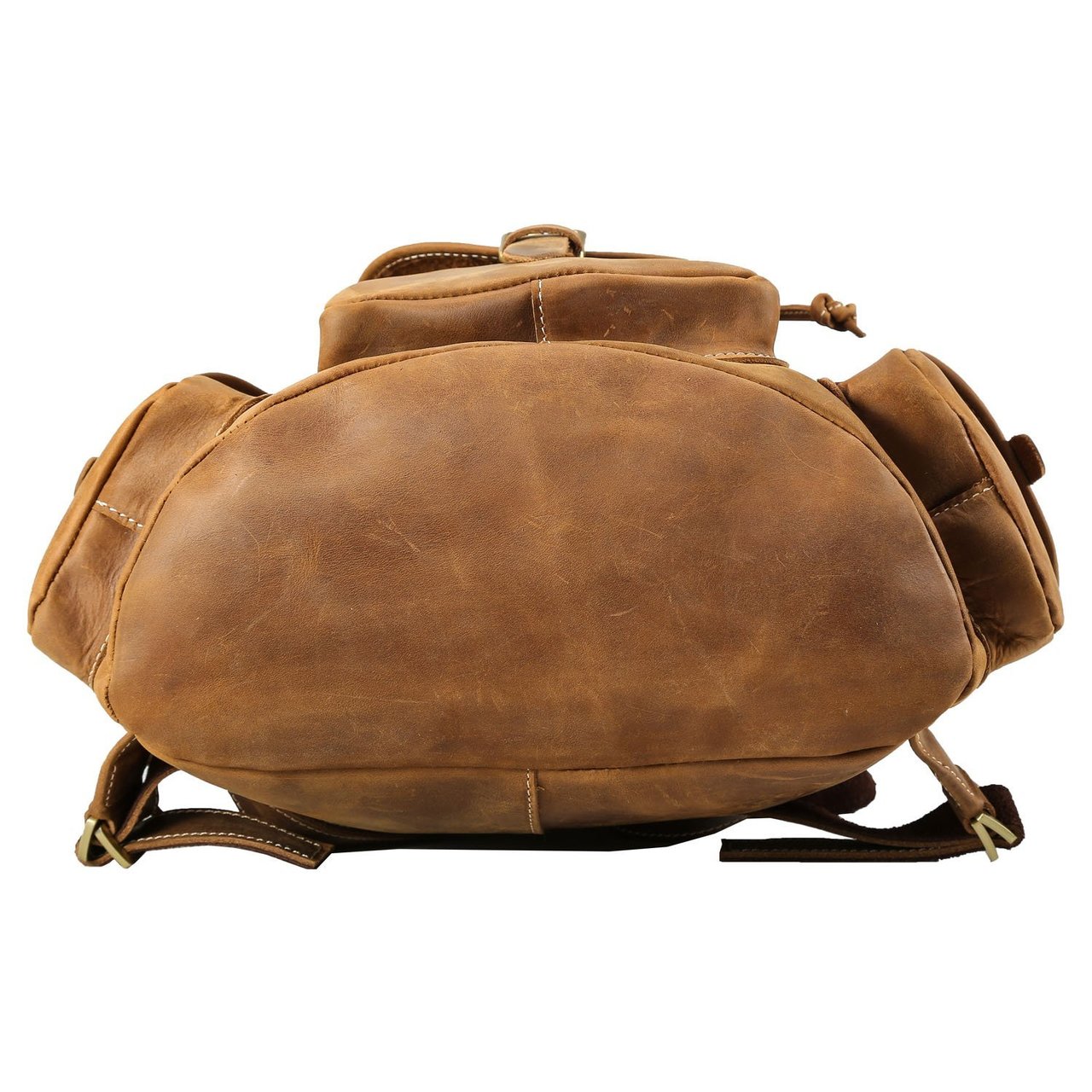 Pratt Leather Vintage Leather Backpack PL-457