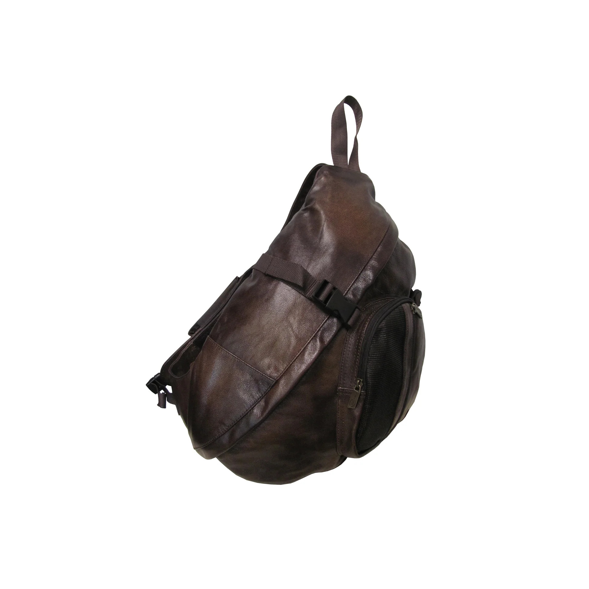 バッグ Archive A.P.C Suede Leather Sling Bag Amerileather APC Leather Cross Body Sling Bag