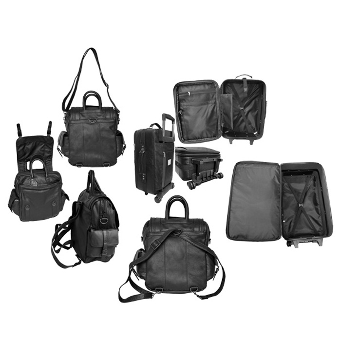 Amerileather Leather Luggage 3-piece Collection 3106-0