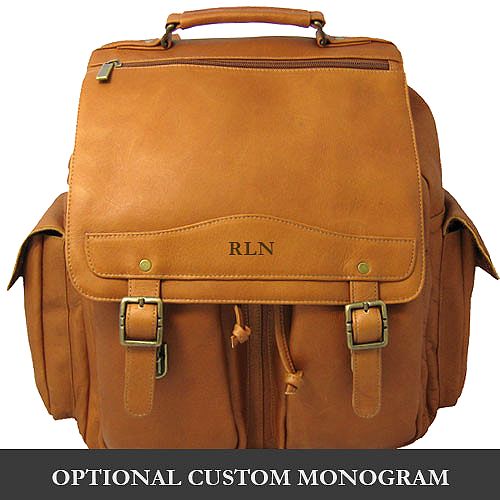 Edmond Leather Full Size Leather Backpack
