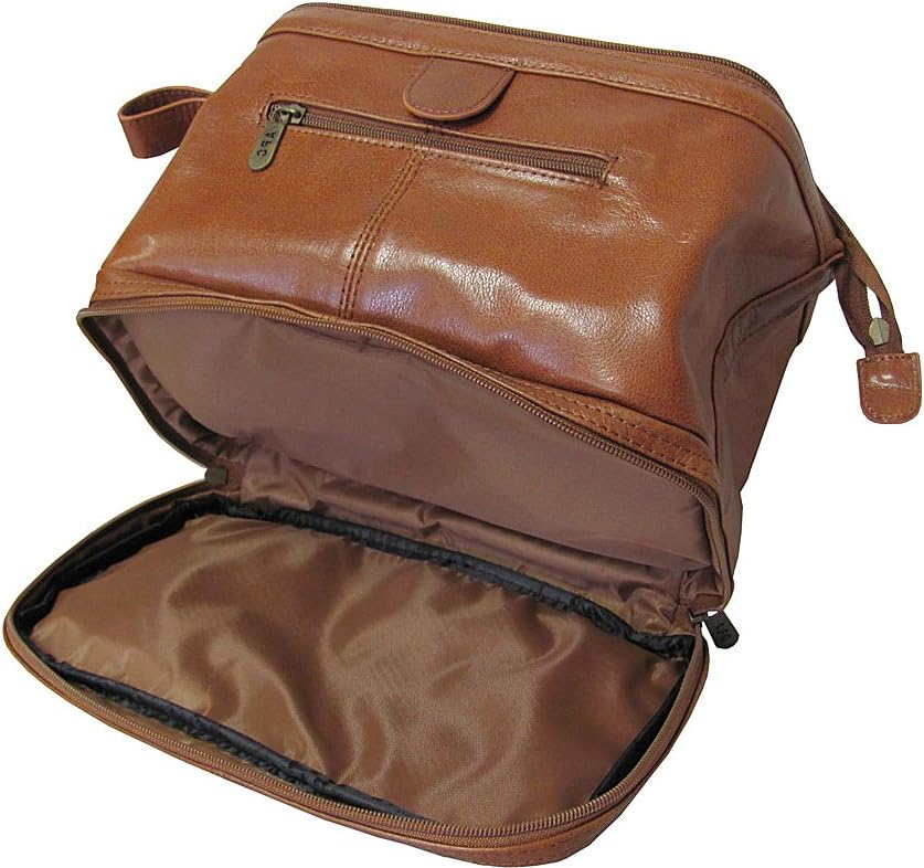 Amerileather Leather Toiletry Bag 26 Amerileather Leather Toiletry Bag 26