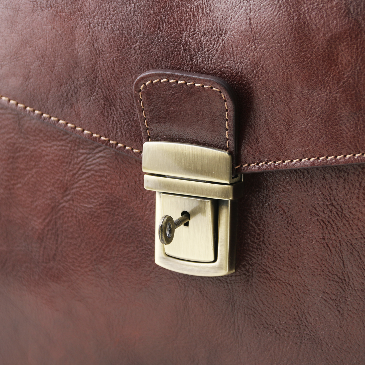 Buccio Veneto Italian Leather Briefcase