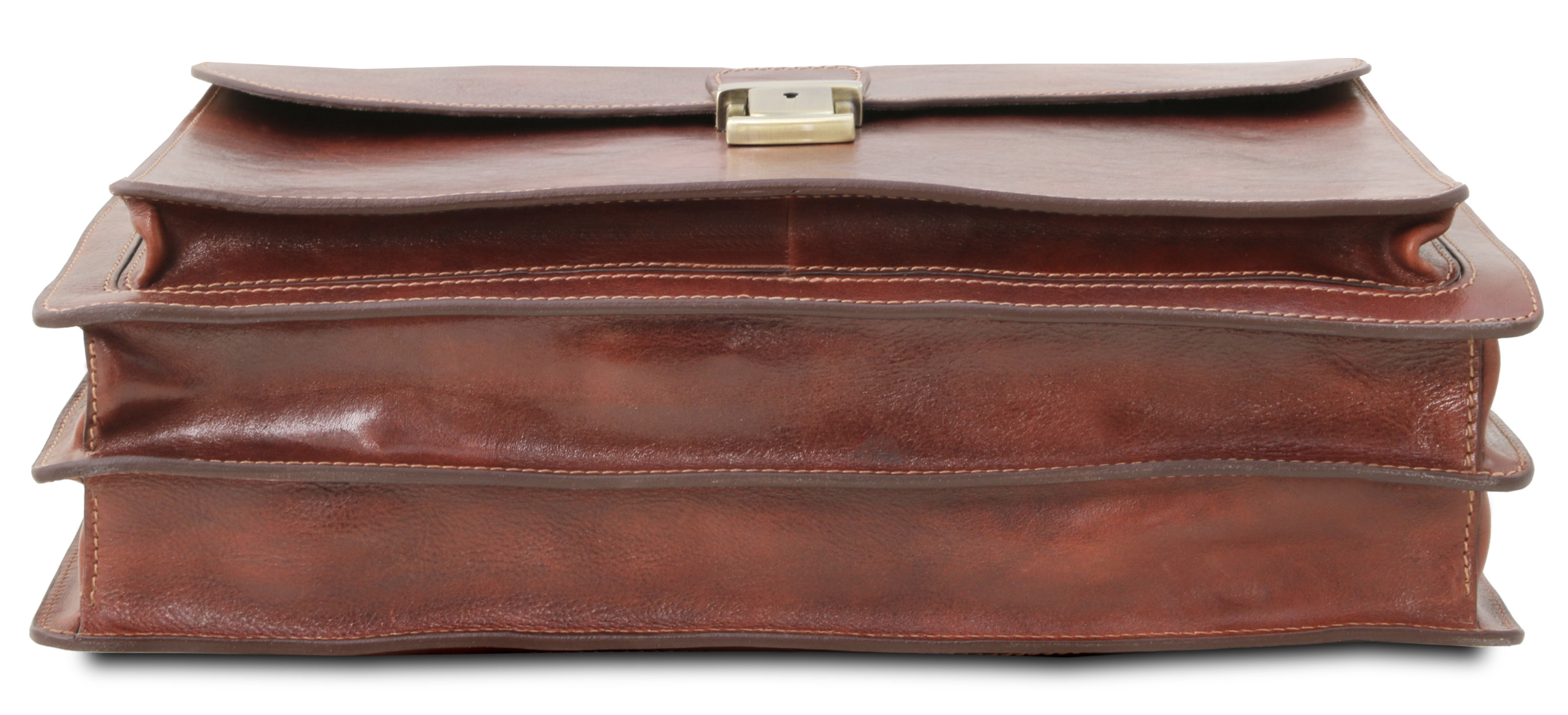 Buccio Veneto Italian Leather Briefcase