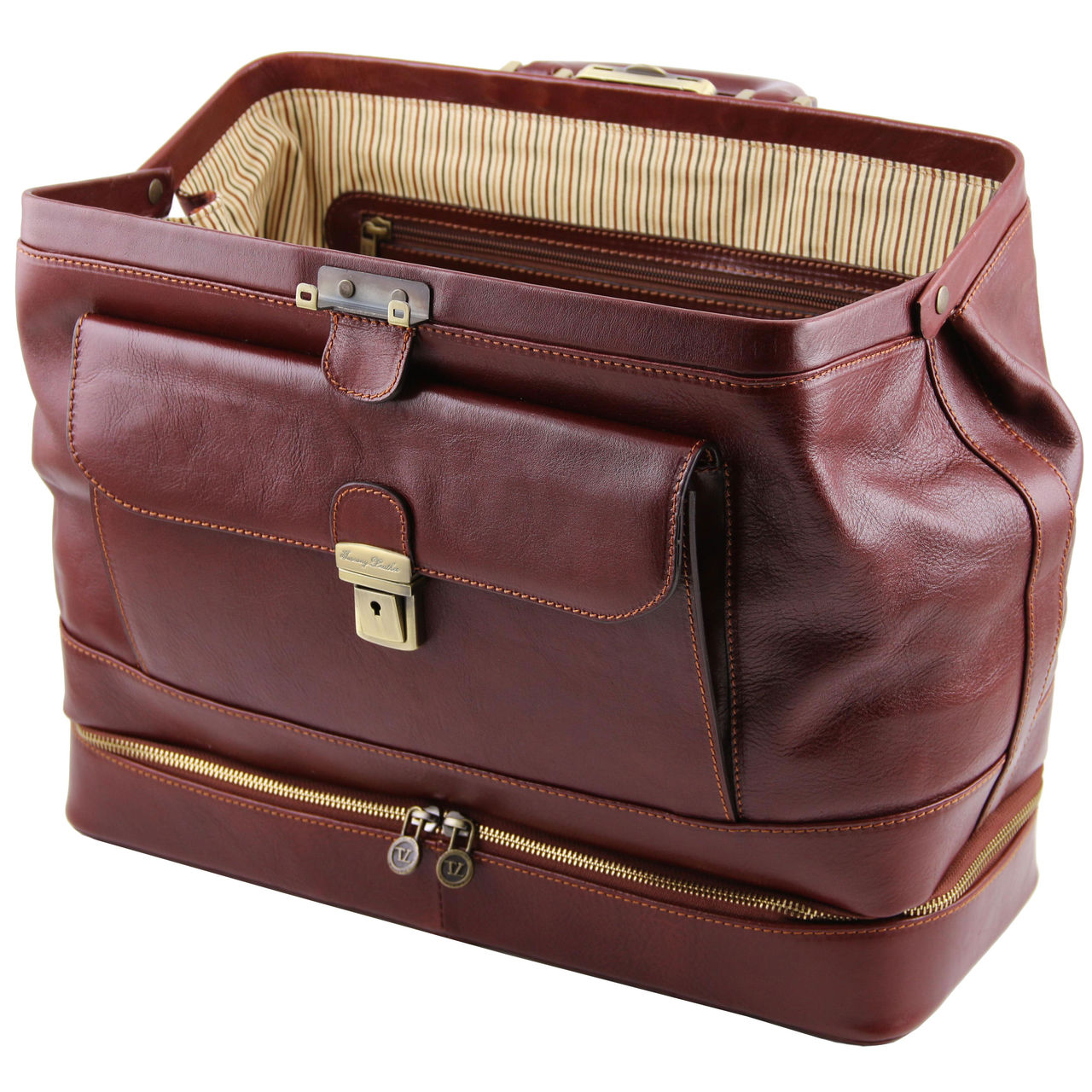 イタリア製【Tuscany Leather】直営/本革ドクターバッグGIOTTO Tuscany Leather Giotto Leather Doctor Bag