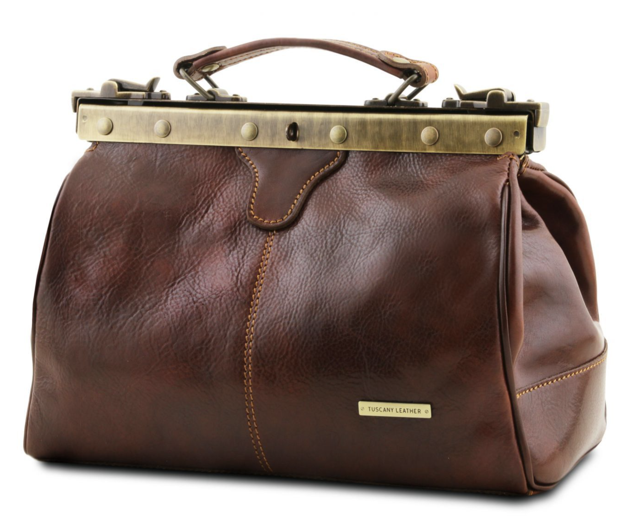 Tuscany Leather Monalisa Doctor gladstone leather bag