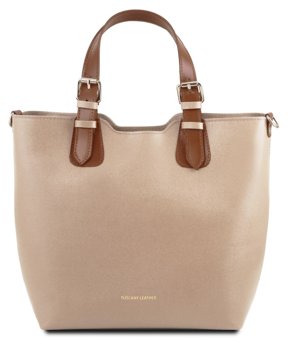 Tuscany Leather☆TL ロゴ ボディバッグ Tuscany Leather TL Bag Saffiano Leather Tote