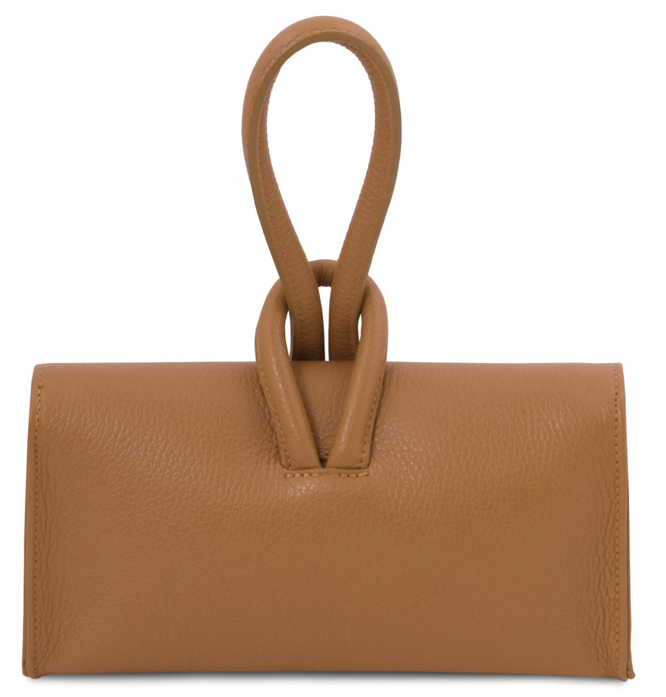 【送料&関税込】ChloAC Mustard Leather Kattie Clutch Chloé - Mony Mimosa Yellow Whipstitch Clutch | Mitchell Stores