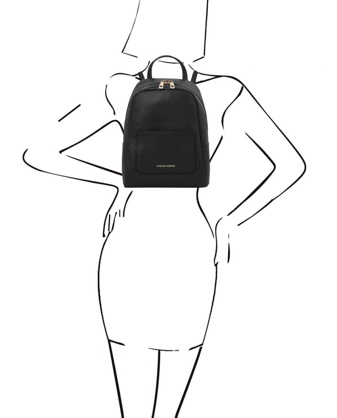 TUSCANY LEATHER TL BAG バックパック Tuscany Leather TL Bag Small Soft Leather Backpack