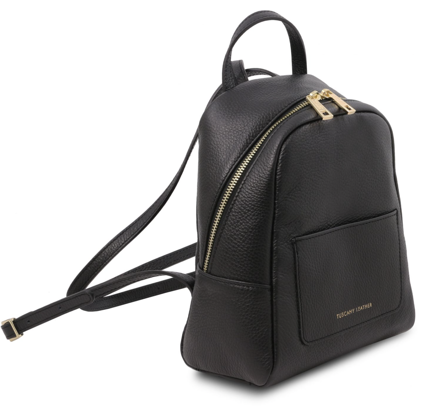 TL Bag Saffiano Leather Backpack for Women Black TL141631