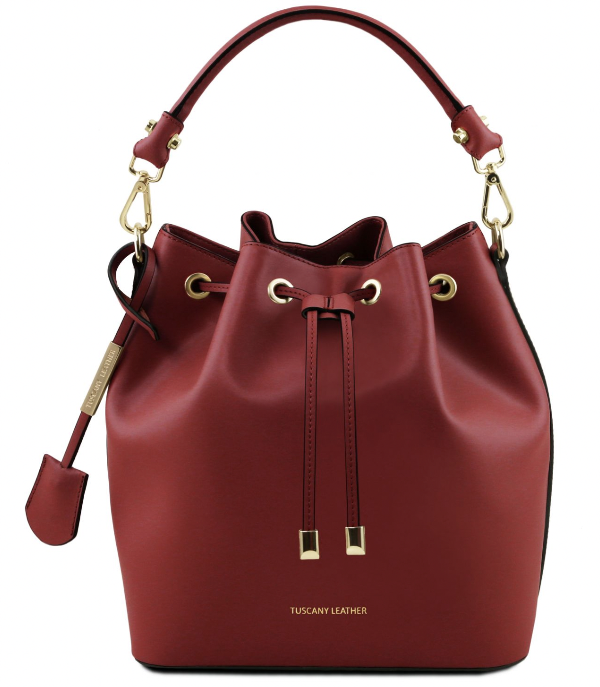 24AW新色◆TUSCANY LEATHERイタリア製 チェーン＆レザーバッグ Tuscany Leather(トスカニーレザー) バッグ・カバン(レディース