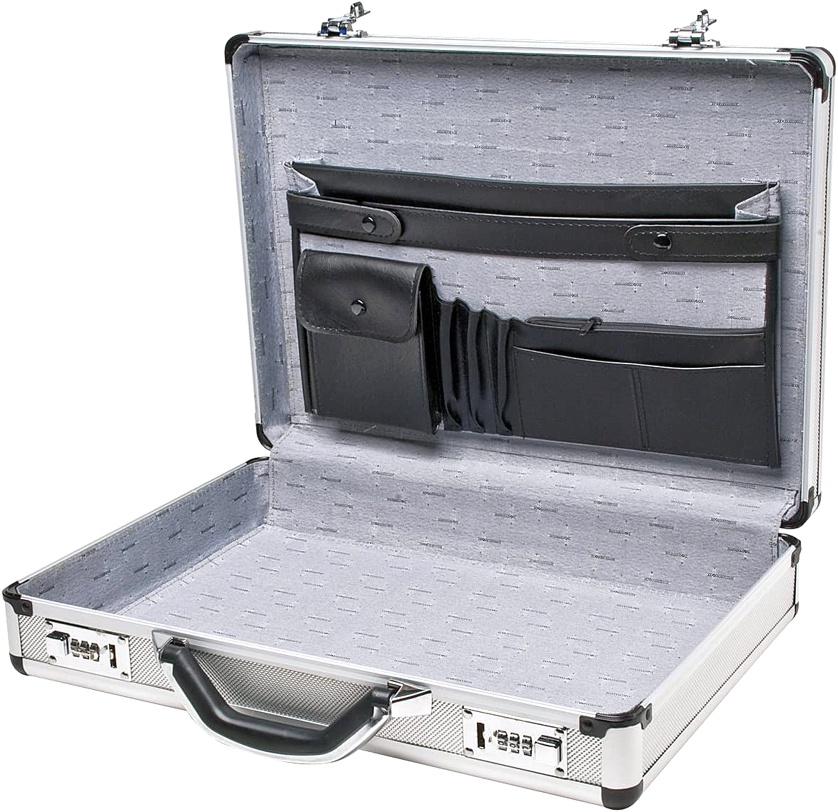 Brahma Case Silver Aluminum Briefcase