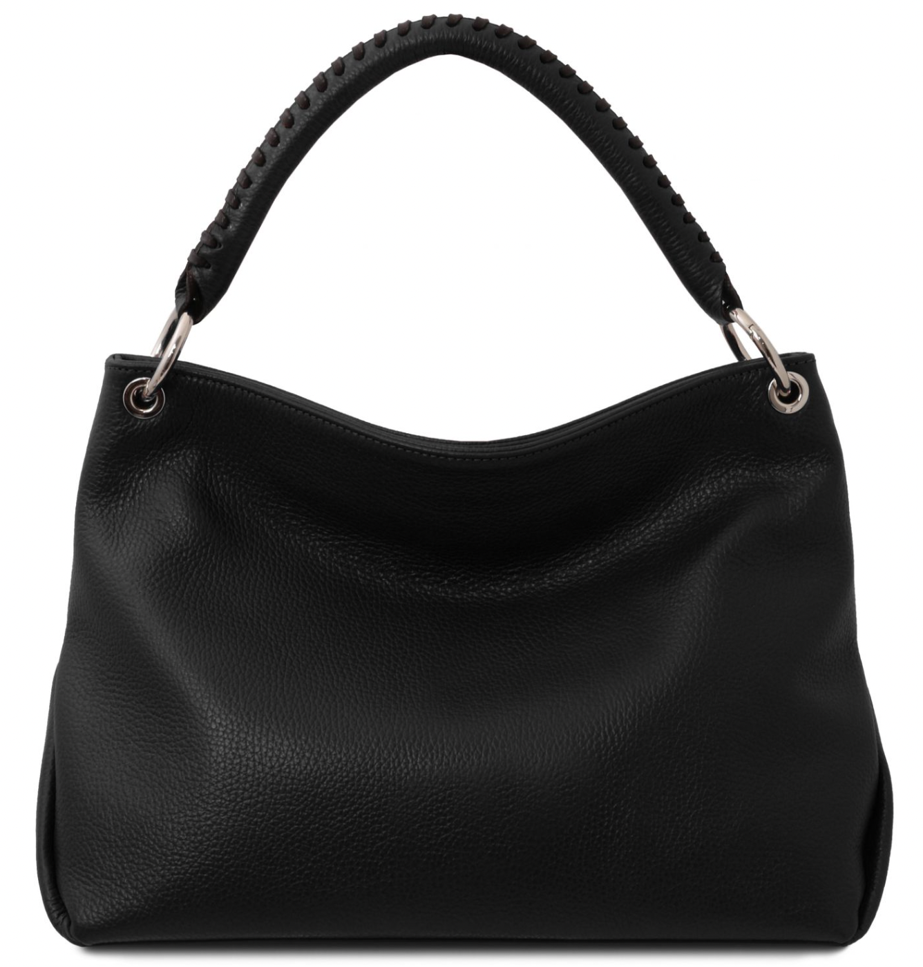 TL Bag - Handbag in ostrich-print leather | TL142120