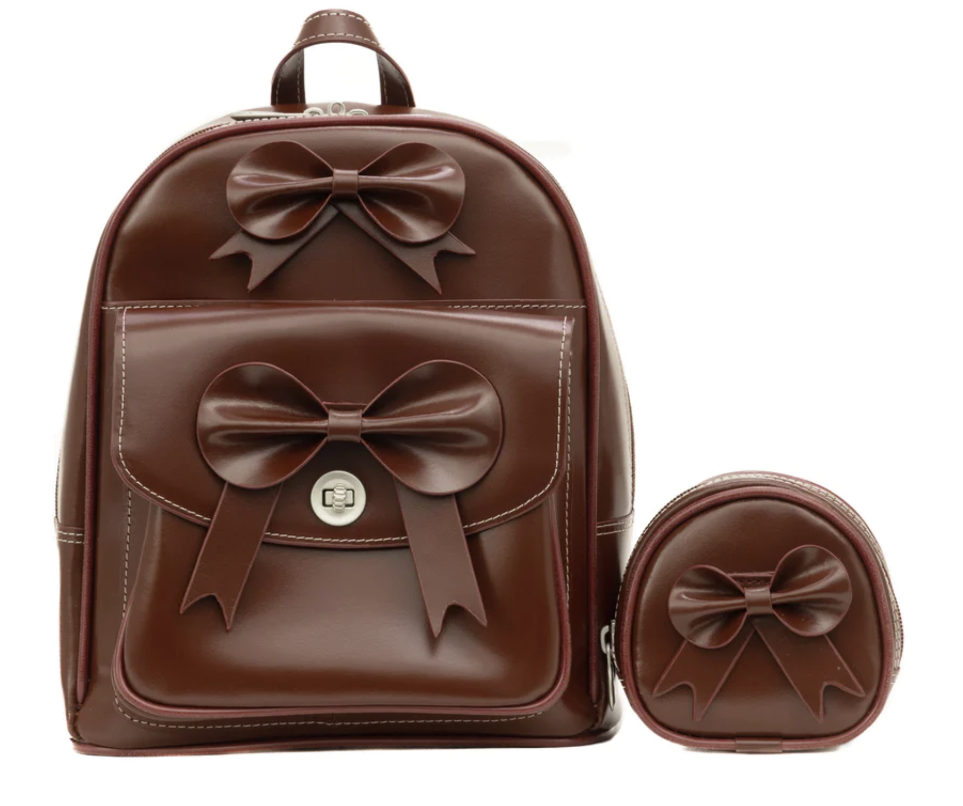 arcadia leather backpack McKlein USA Arcadia Backpack
