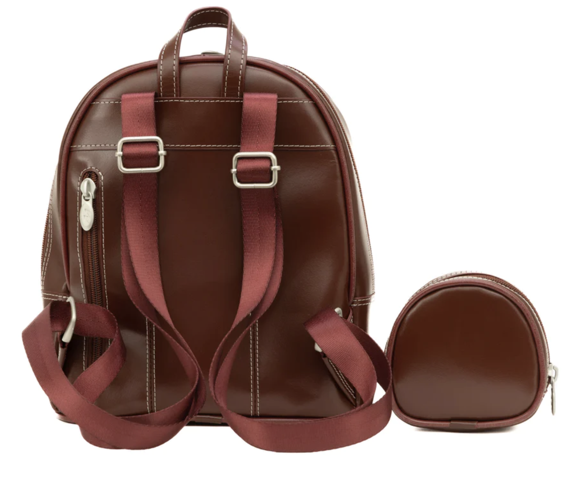 arcadia leather backpack McKlein USA Arcadia Backpack