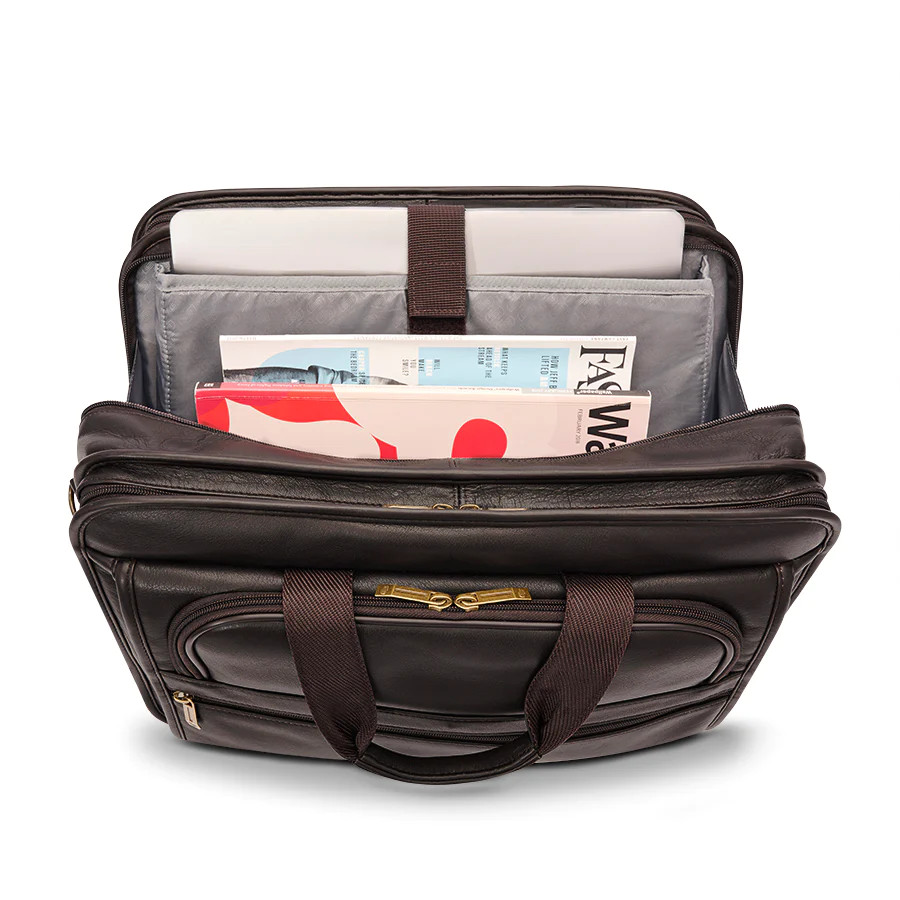 Solo Classic Leather Briefcase