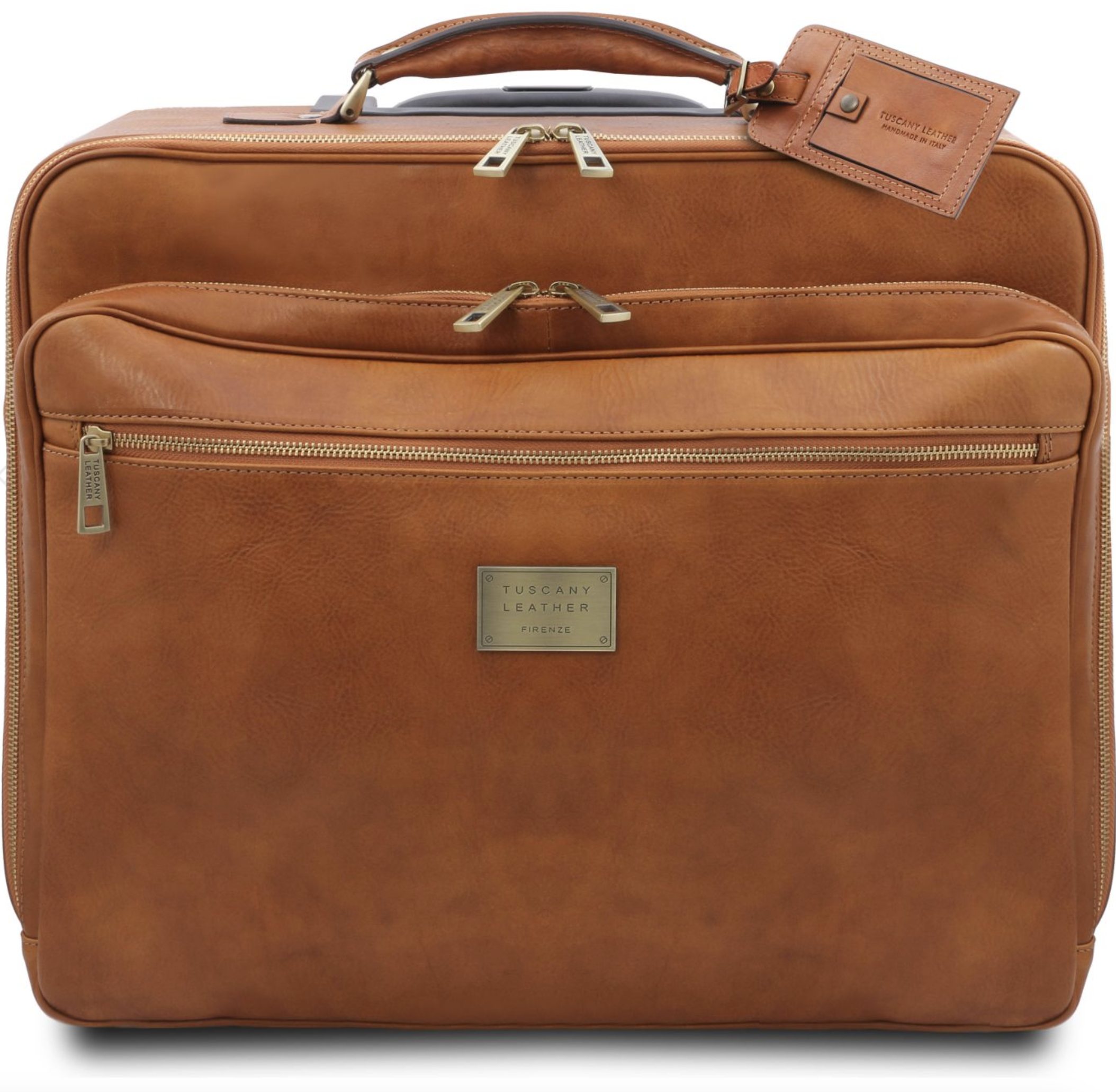 Tuscany Leather Varsavia Wheeled Pilot Case