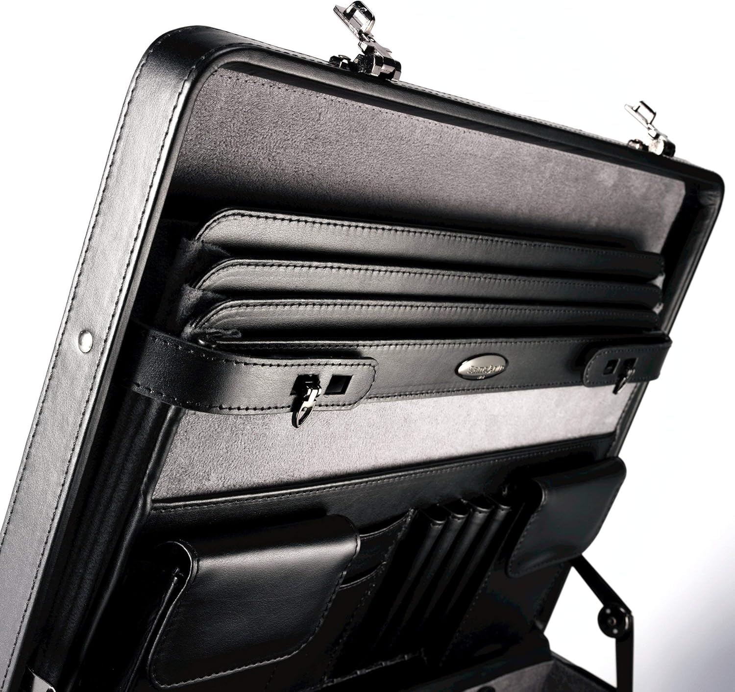 Samsonite Leather Attache Case - Main Image