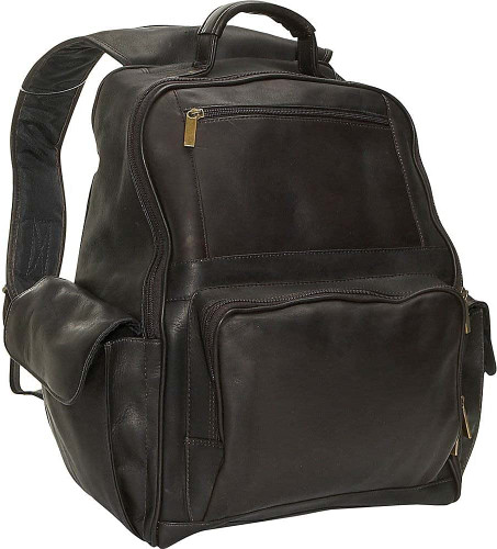 David King Large Computer Backpack 352 Leather Backpack Large