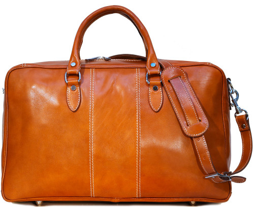 floto leather duffle bag