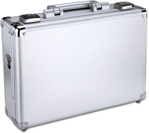 aluminum laptop briefcase